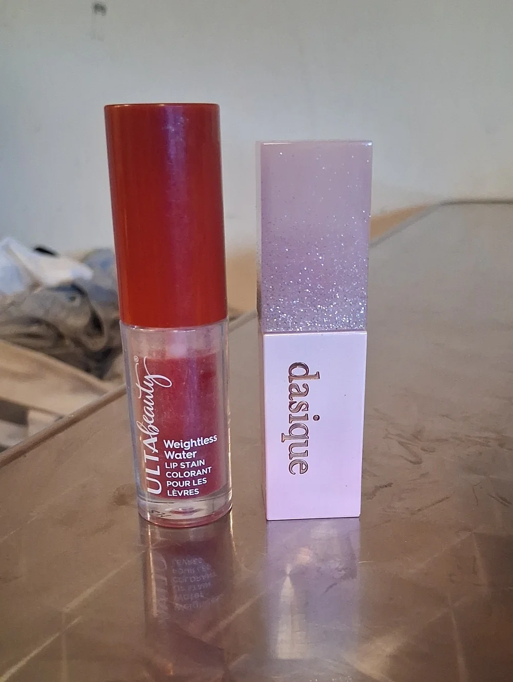 Ulta Beauty Weightless Water Lip Stain & Dasique Juicy Dew Tint #24 Berry Mochi